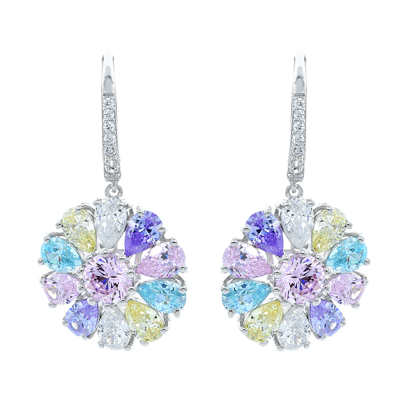fancy multicolor earrings for ladies